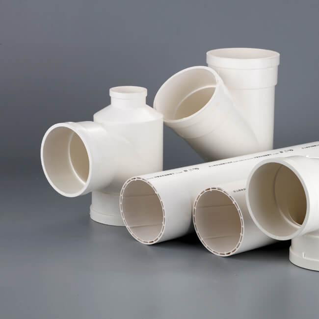 蘭塔管道、產(chǎn)品中心、PVC-U中空螺旋消音管材
